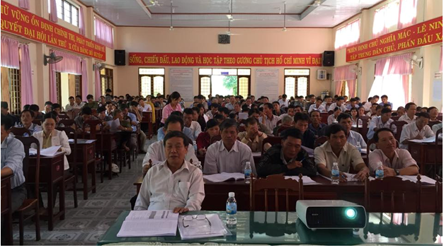 Đoàn Đại biểu Quốc hội tỉnh Đắk Lắk tiếp xúc cử tri tại huyện M'Drắk